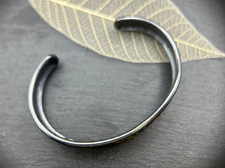 Silver & Gold Keum Boo Wave Cuff