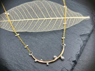 Bulb Bar Necklace -  GF