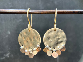 Confetti Disc Earrings - GF