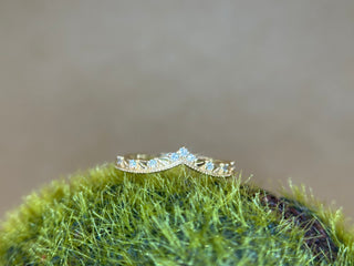 Leafy Crown Contour Band
