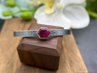 Ruby Tablet Hex Cuff