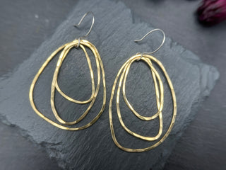 Flutter Hoop Earrings