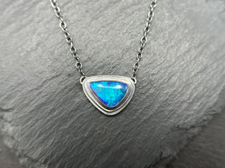 Australian Opal Orbit Necklace