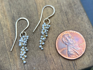 Wisteria Caviar Earrings - S - GF