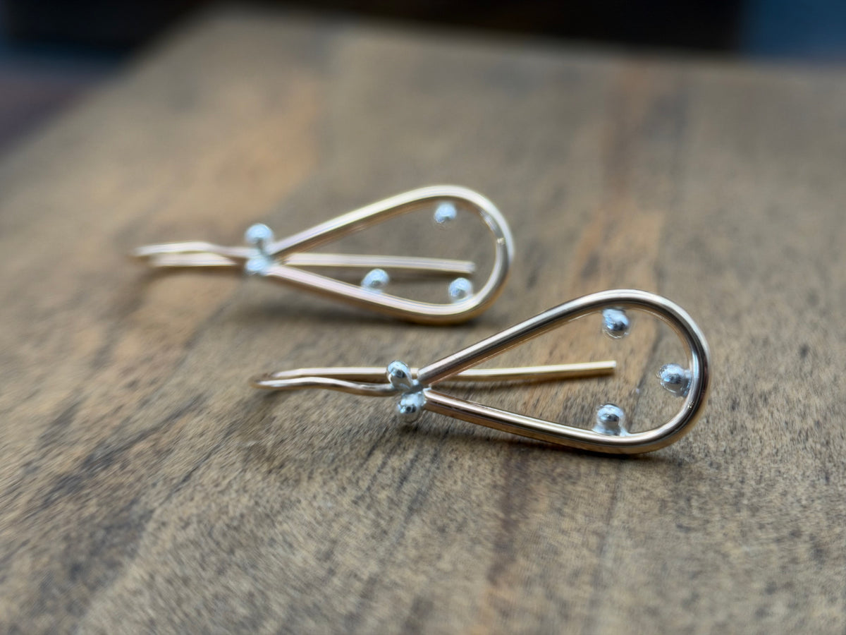 Raindrop Earrings-S-GF