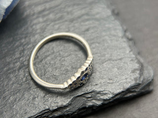 Multi-Sapphire Oval Ring