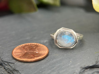 Moonstone Edge Ring