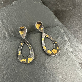 Teardrop Botanical Earrings