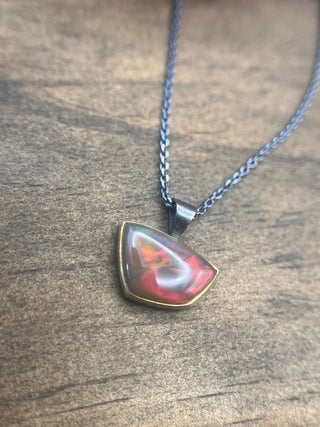Golden Opal Pendant