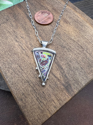 Stuffed Crust Cosmic Pizza Pendant