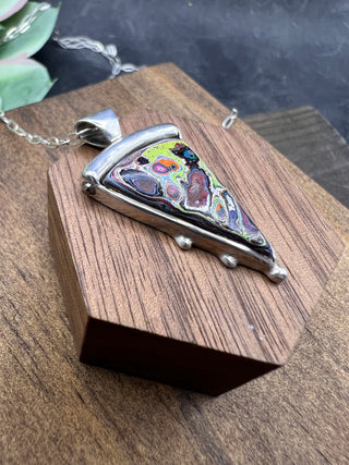 Stuffed Crust Cosmic Pizza Pendant