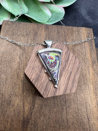 Stuffed Crust Cosmic Pizza Pendant