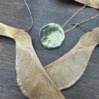 Thea Pendant: Brass