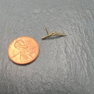 Branch Studs in Gold