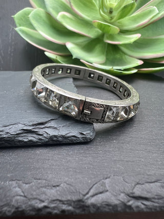 Art Deco Rhinestone Bracelet