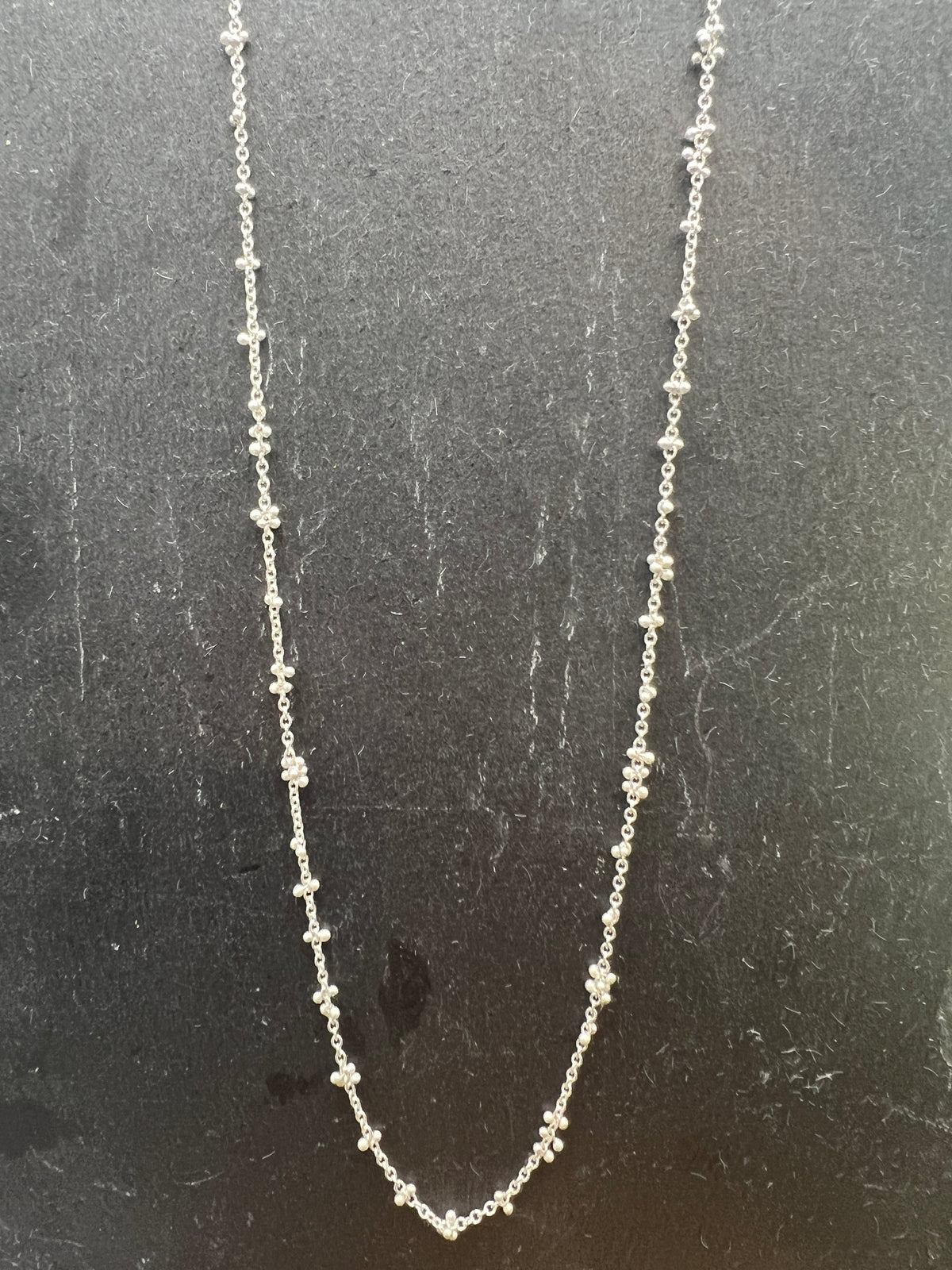 Scattered Caviar Necklace - SS