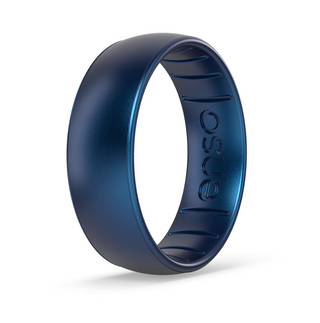 Elements Classic Silicone Ring: Cobalt