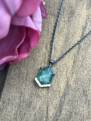 Emerald Amulet Pendant