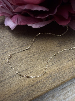 Satellite Bead Cable Chain