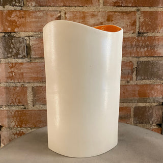 Vase with Orange Accent