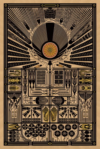A Living Temple - Art Print