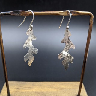 Oak Leaf Drop Earrings